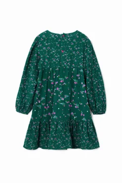 Floral shirt dress