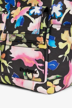 Floral shoulder bag
