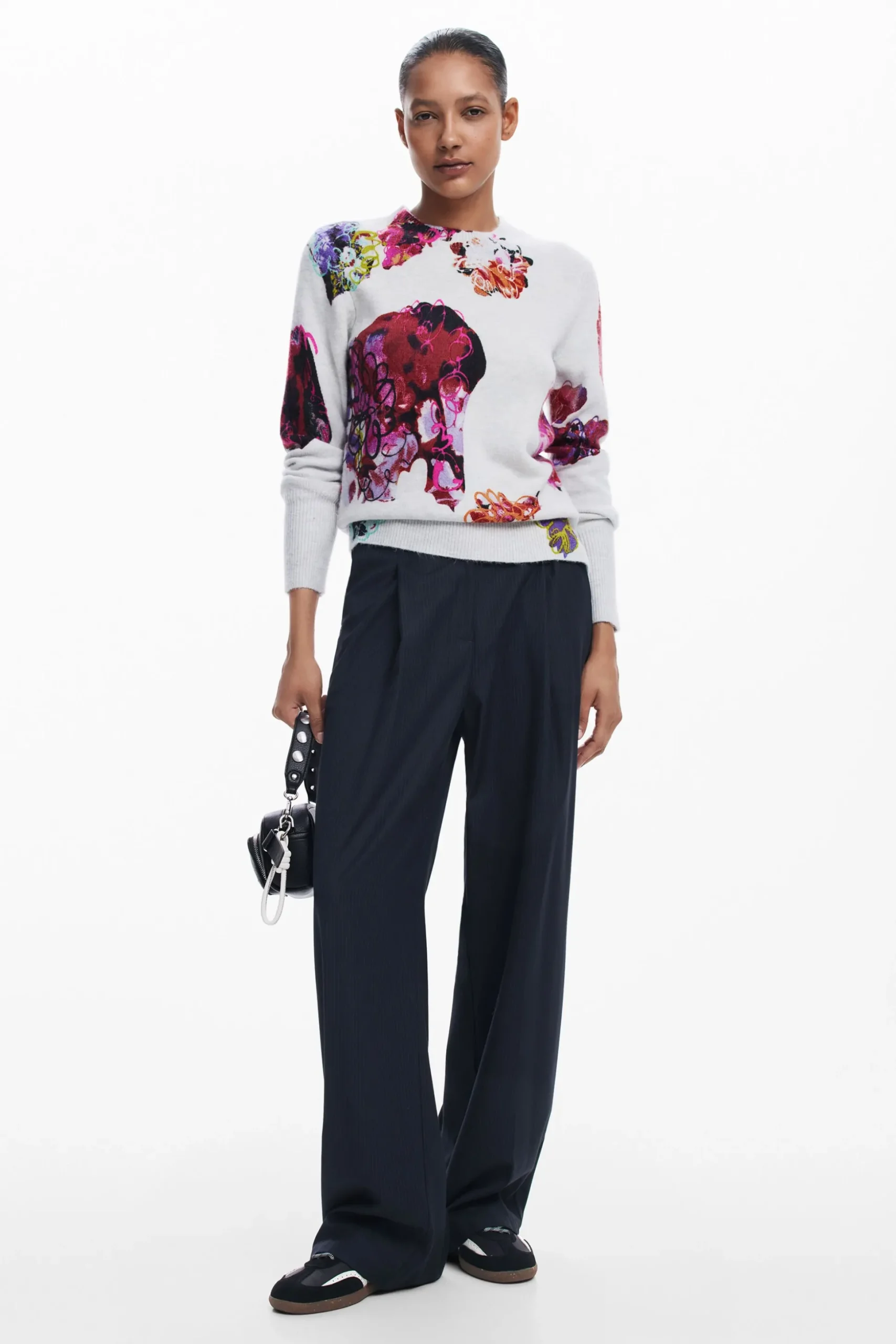 Floral sweater M. Christian Lacroix