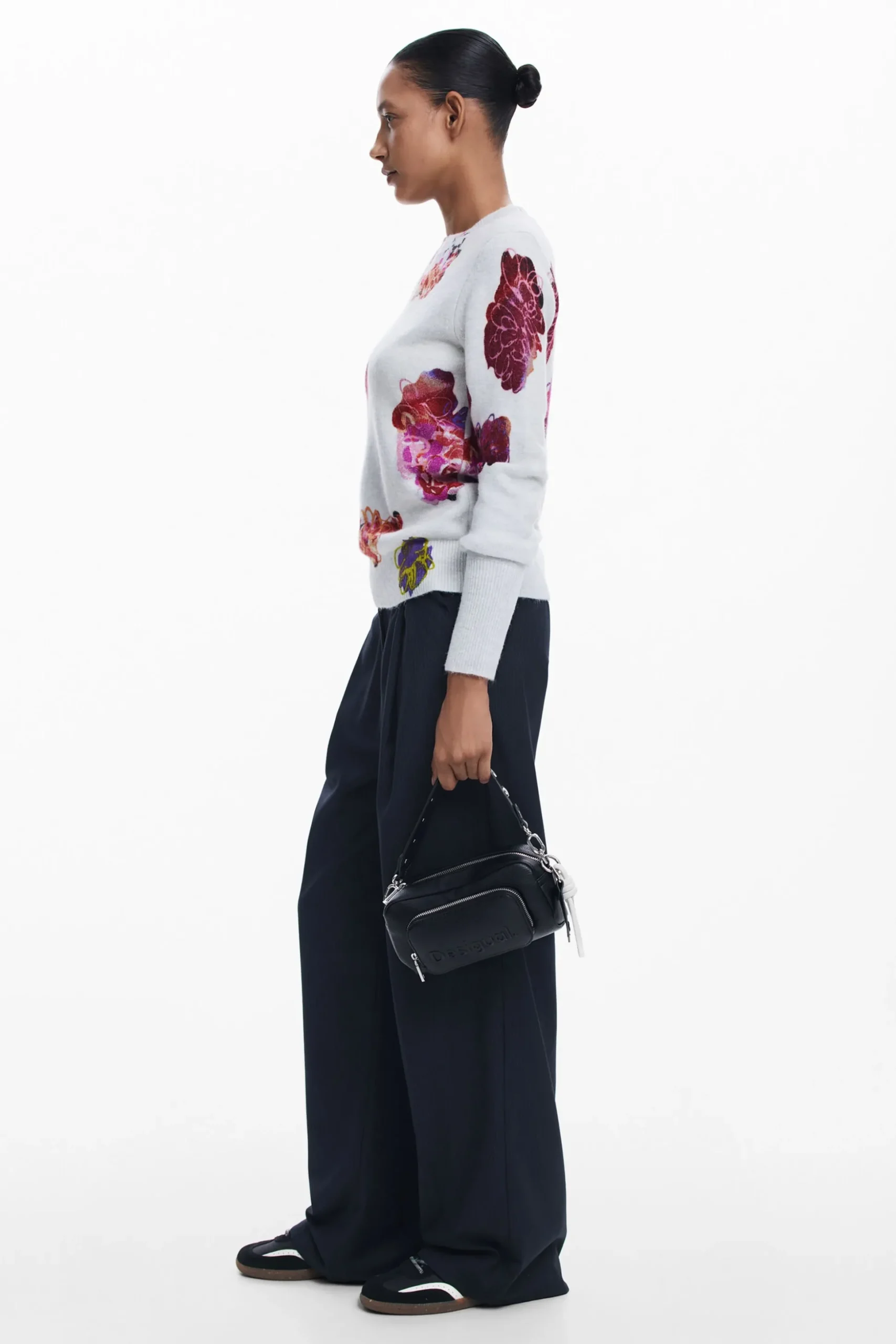 Floral sweater M. Christian Lacroix
