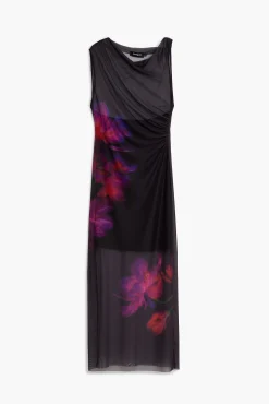 Floral tulle dress