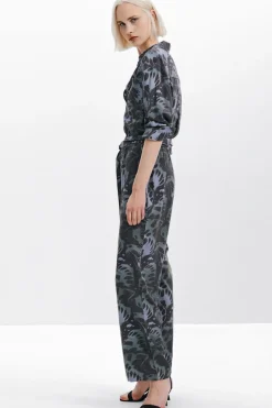 Flowy printed jumpsuit