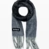 Fringed scarf