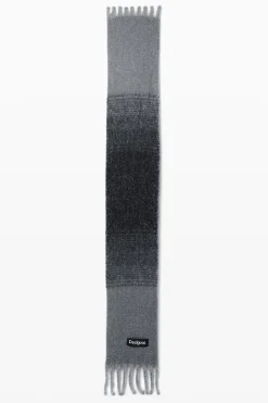 Fringed scarf