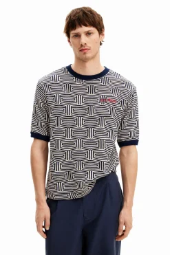Geometric print T-shirt