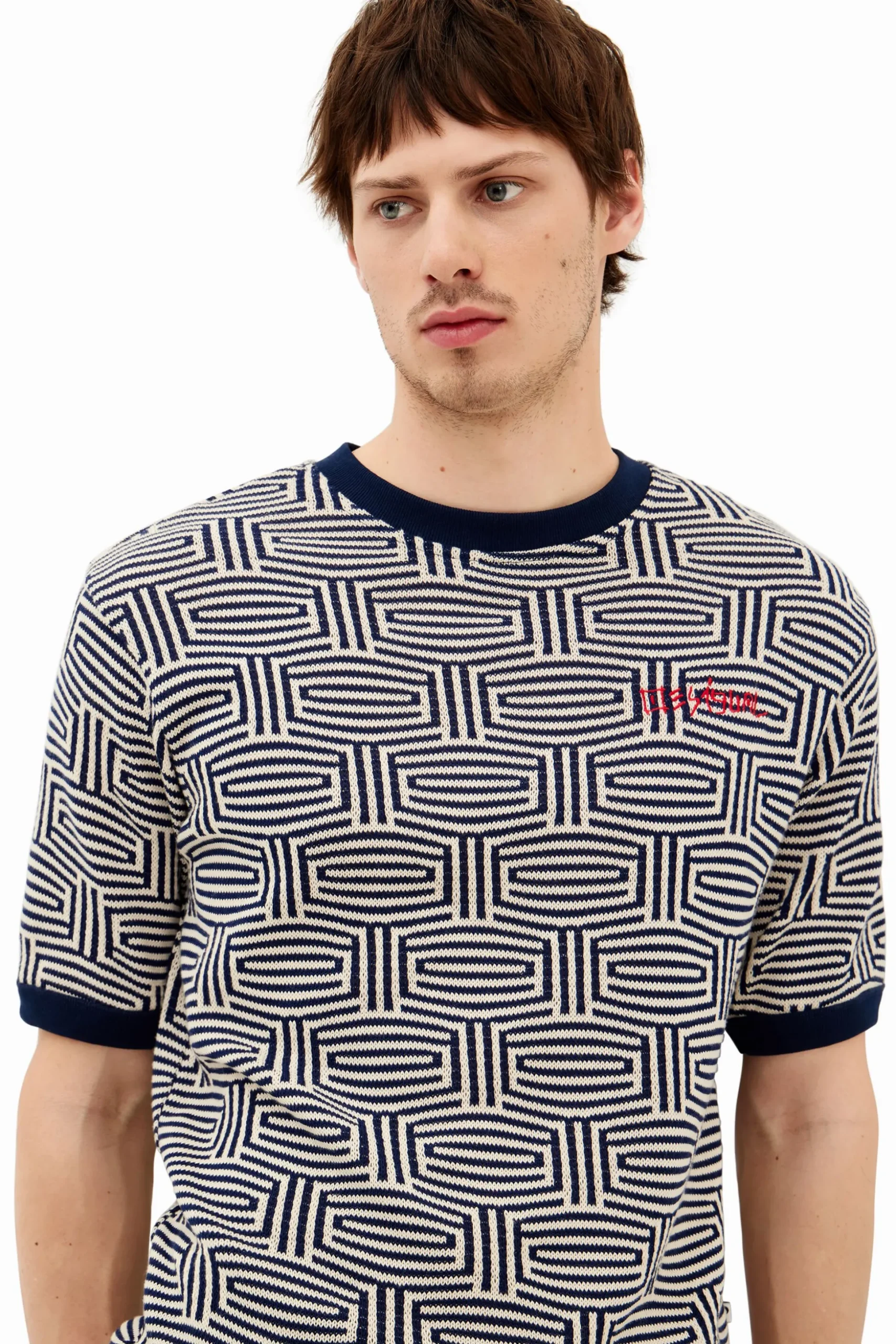Geometric print T-shirt