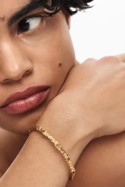 Gold-plated star bracelet Zalio