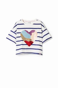 Heart stripe dress