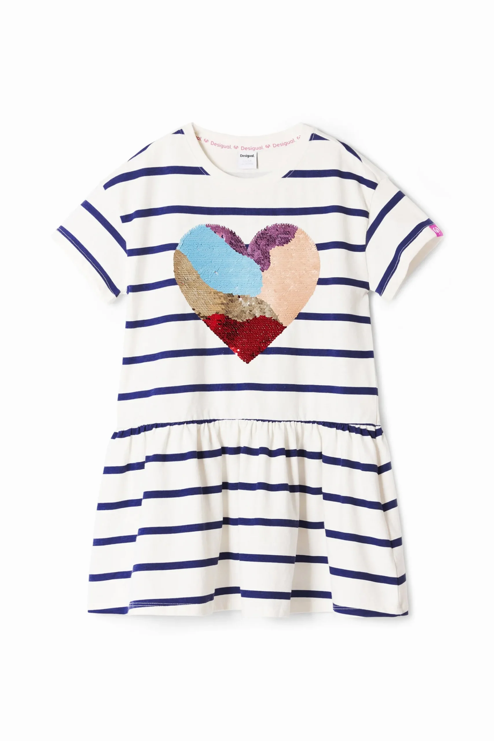 Heart stripe dress