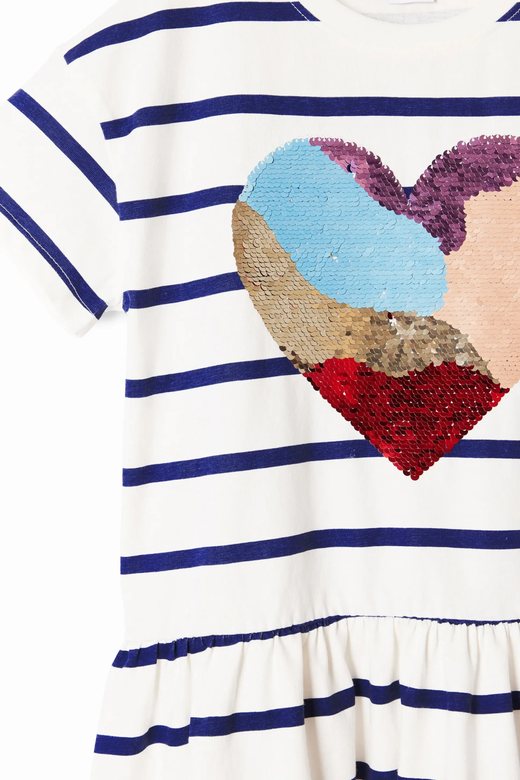 Heart stripe dress