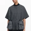 Houndstooth poncho