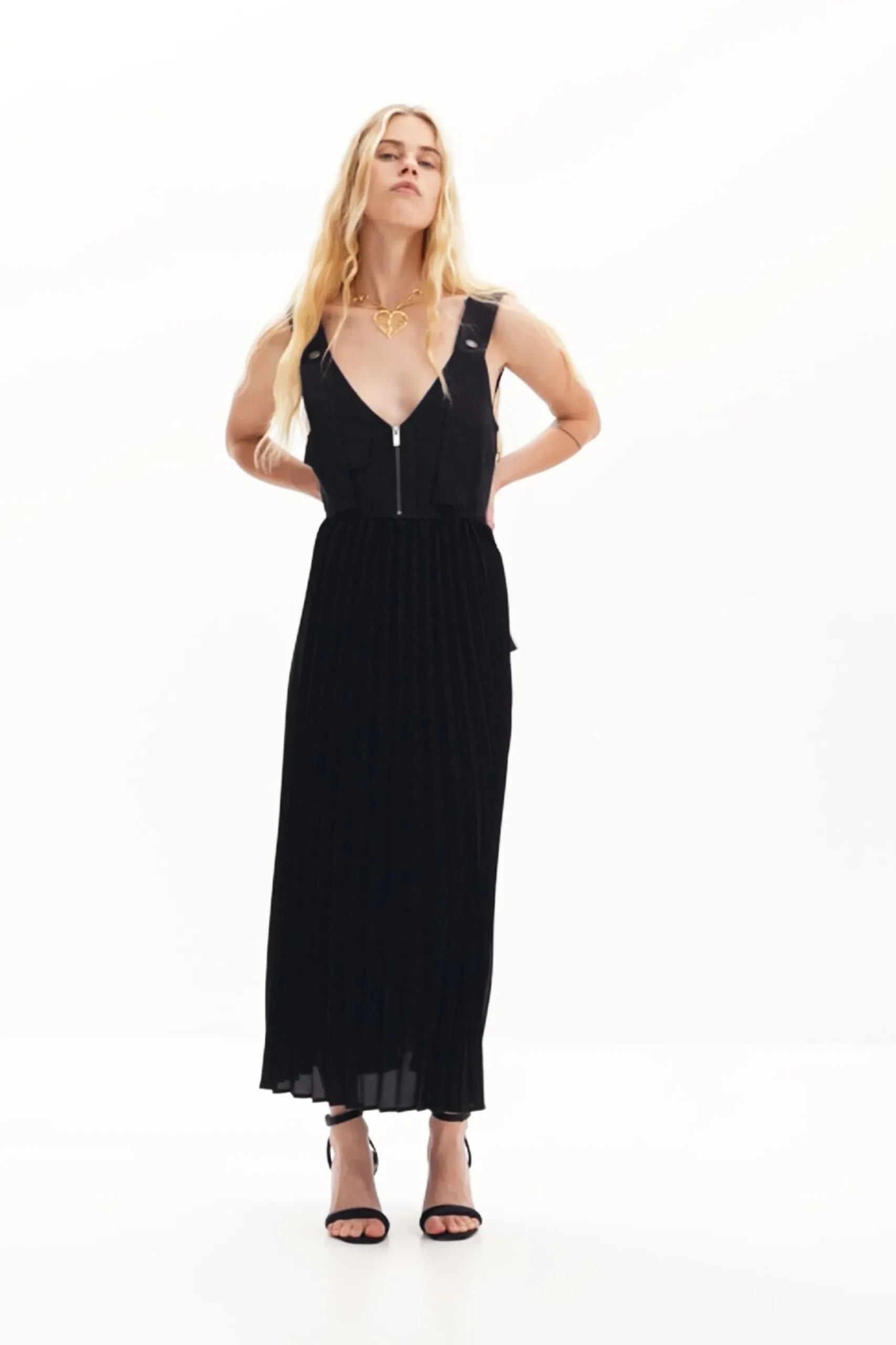 Hybrid long dress