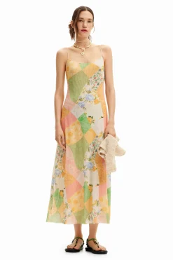 Hybrid midi dress