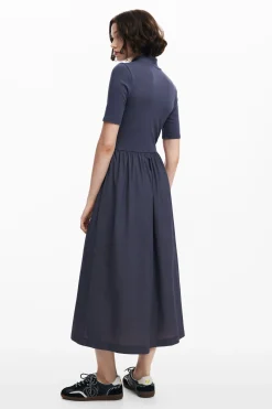 Hybrid midi dress
