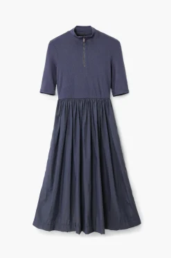 Hybrid midi dress