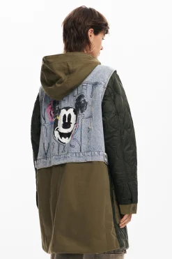 Hybrid parka with Mickey hood