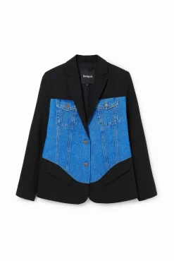 Hybrid trucker blazer