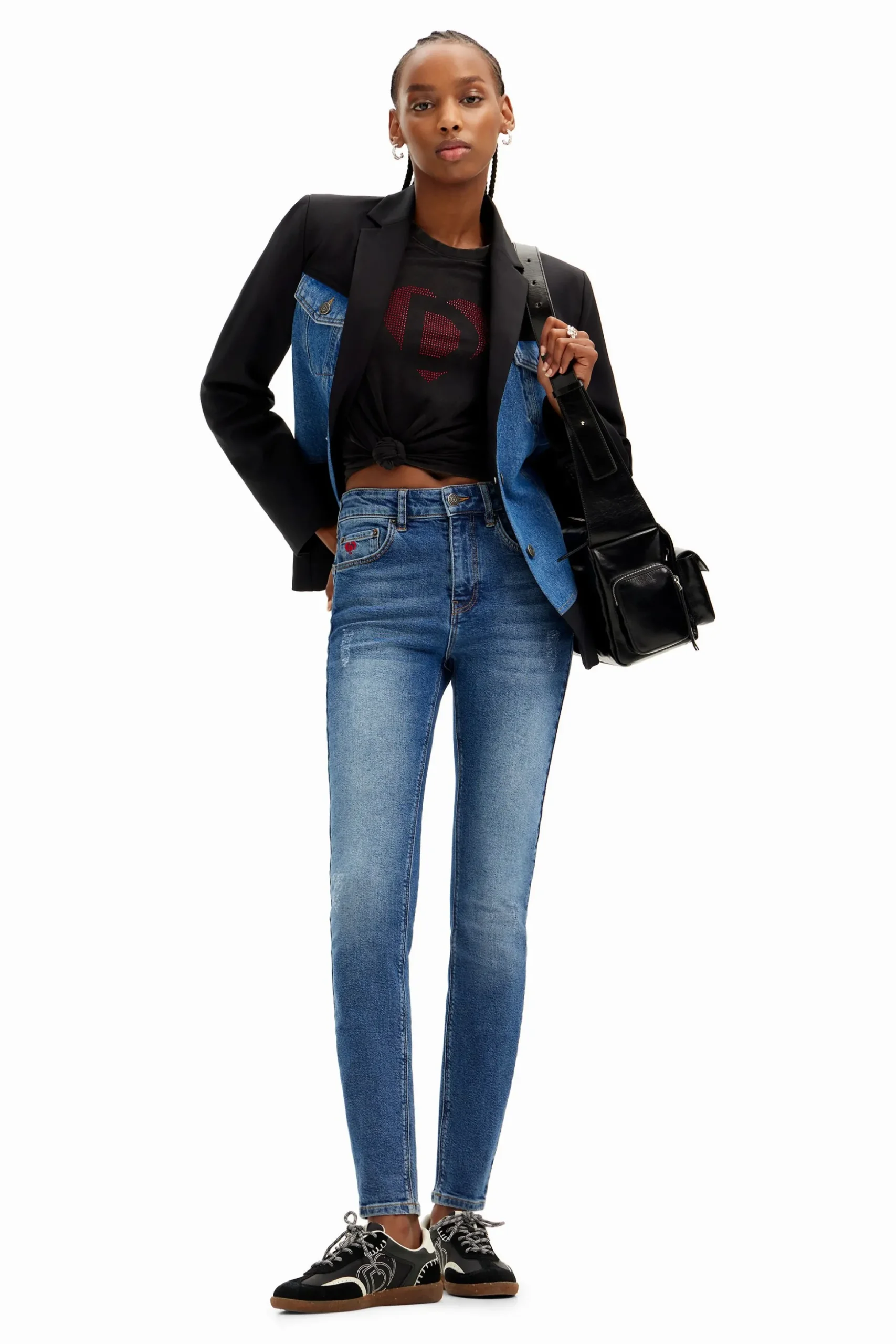 Hybrid trucker blazer