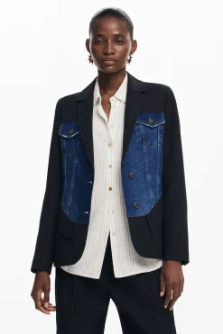 Hybrid trucker blazer