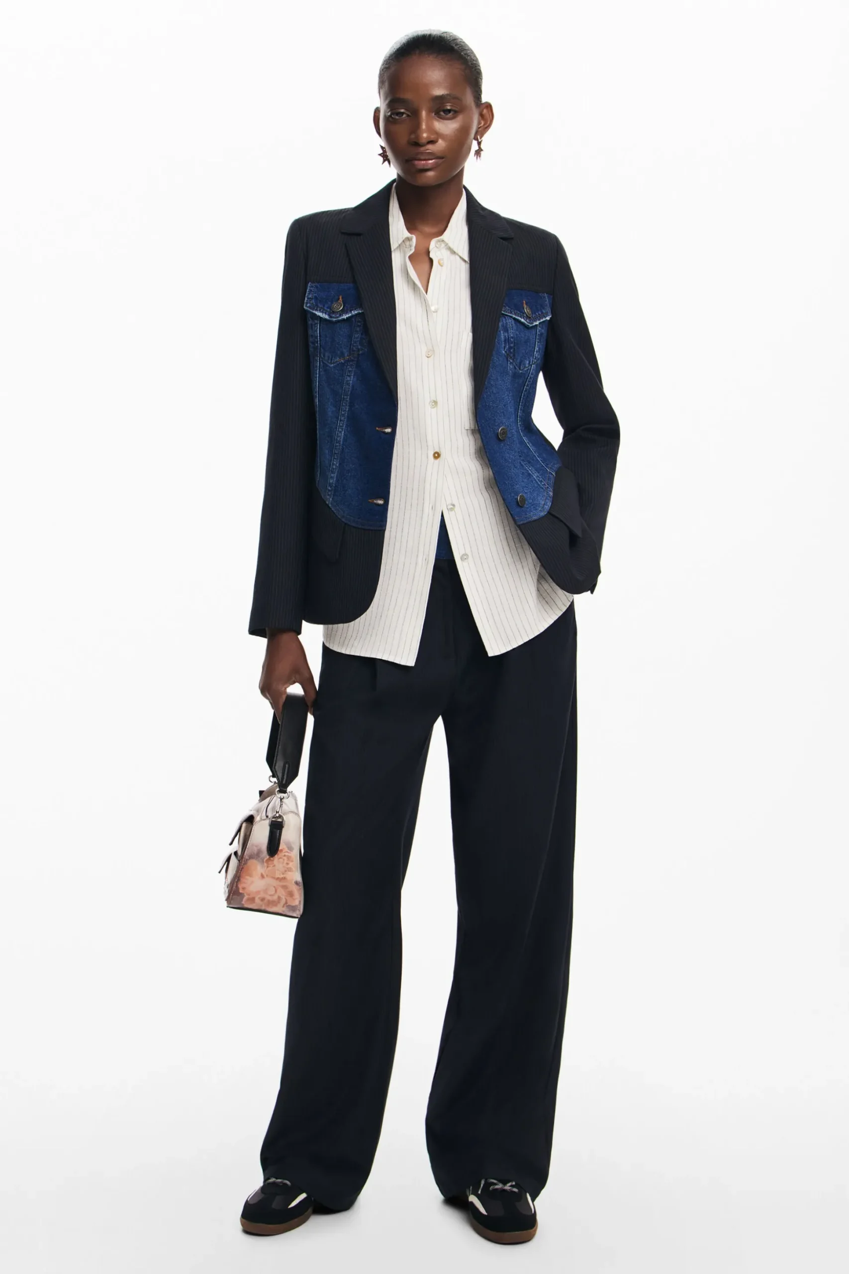 Hybrid trucker blazer