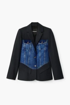 Hybrid trucker blazer