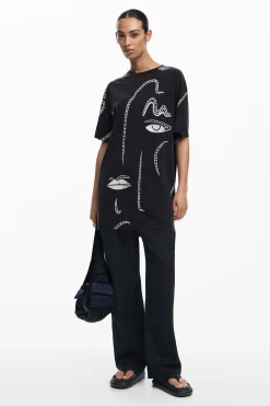Illustrated dress