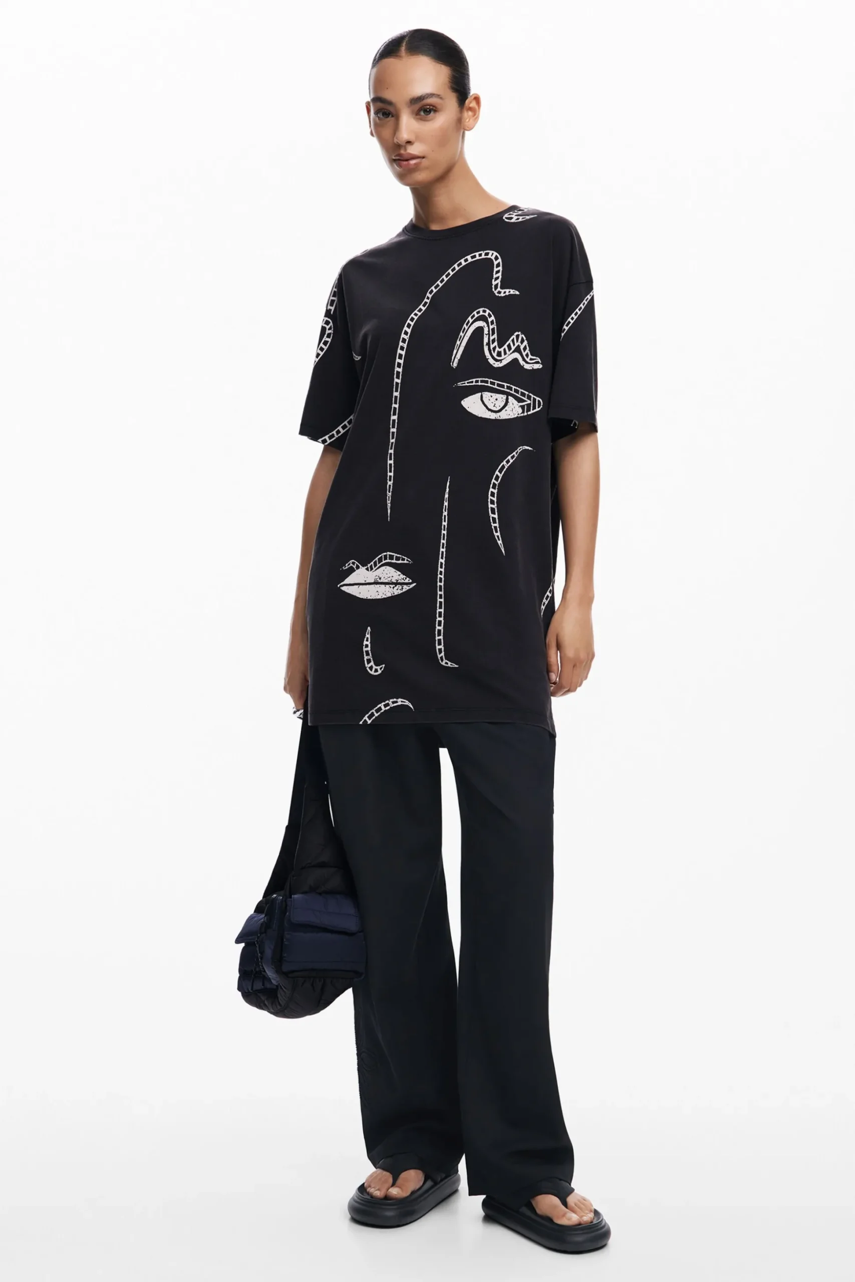 Illustrated dress