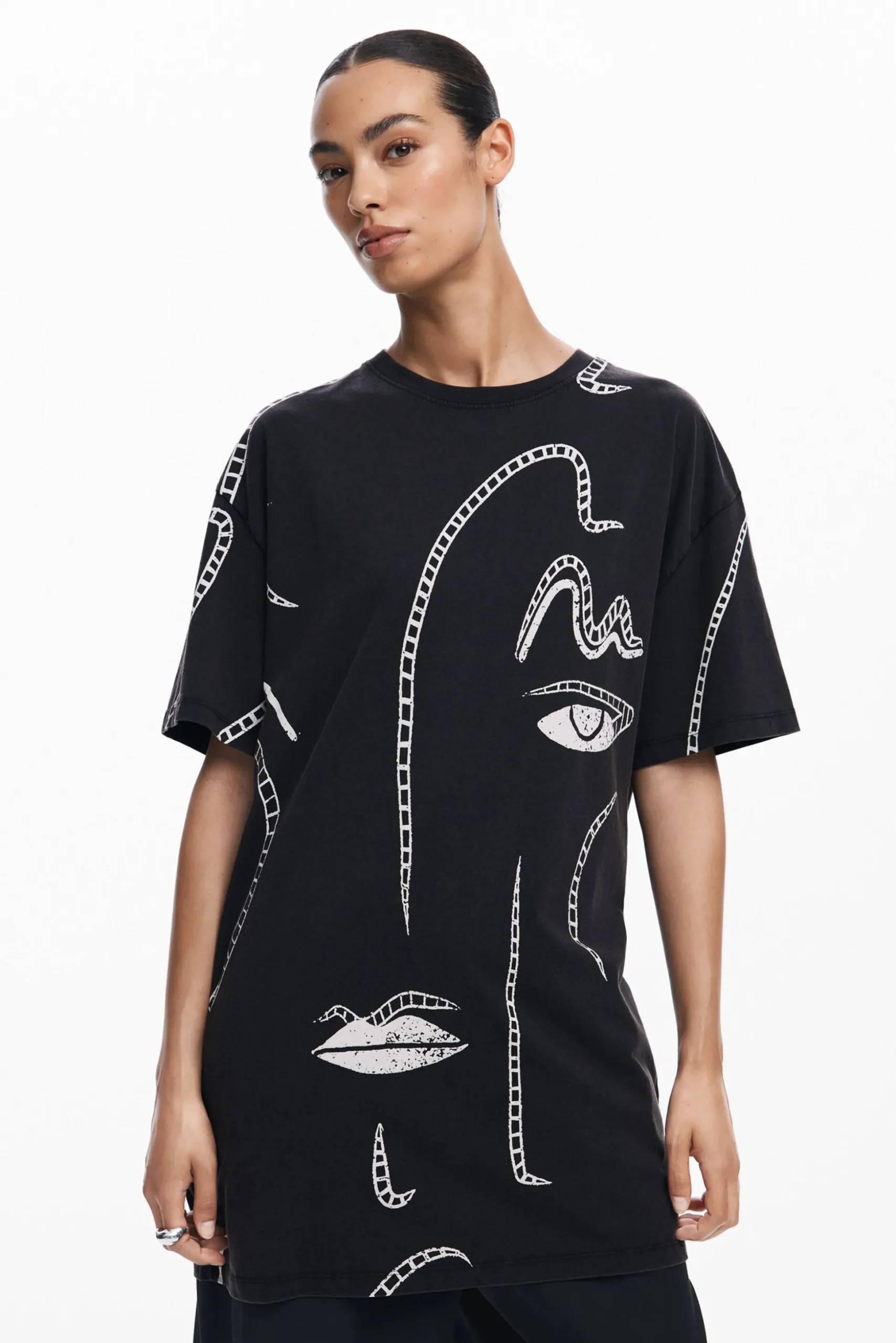 Illustrated dress