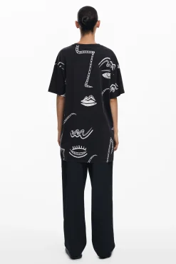 Illustrated dress