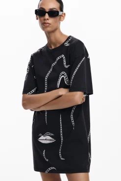 Illustrated dress