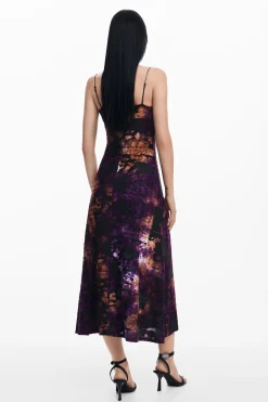 2-in-1 midi dress