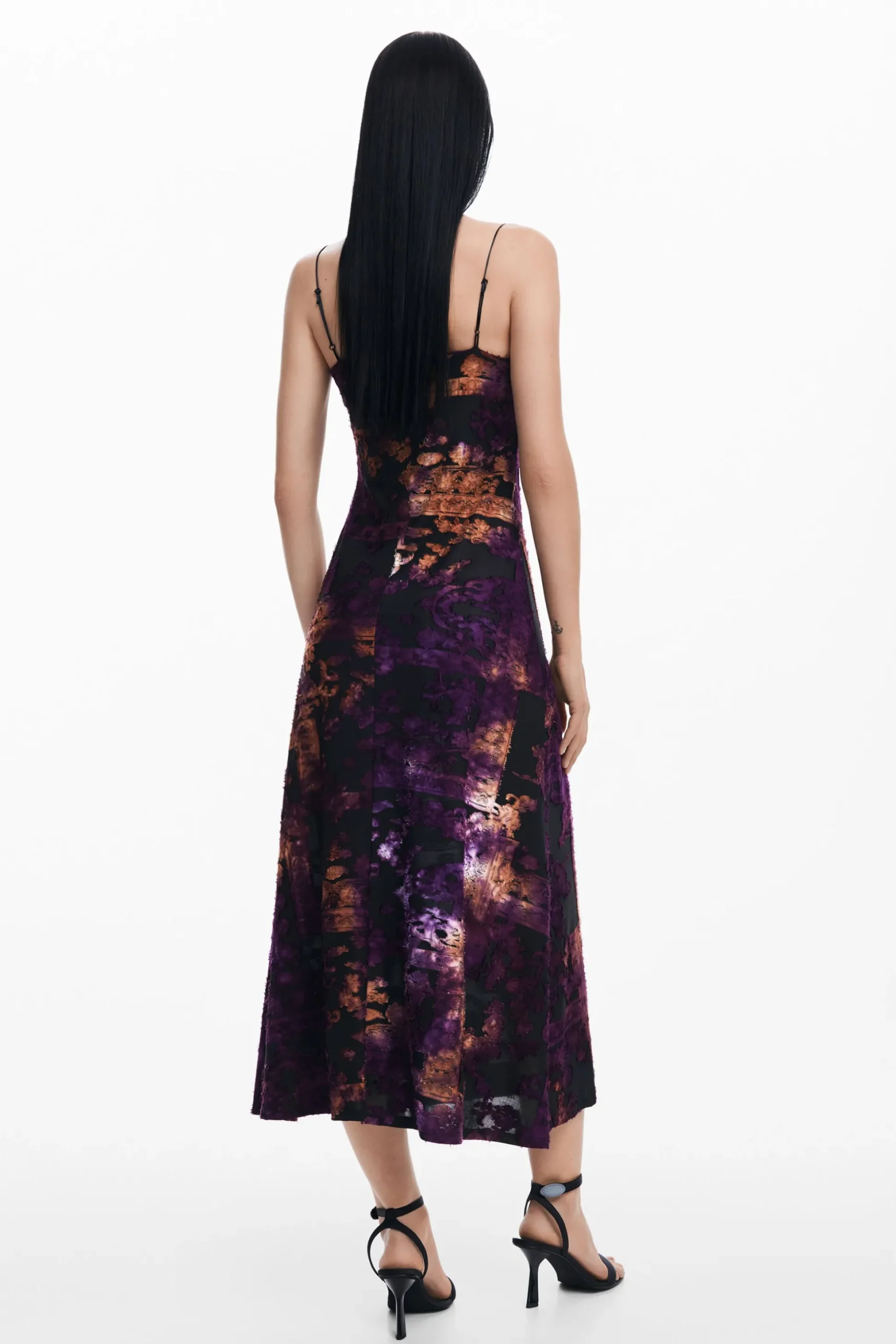 2-in-1 midi dress