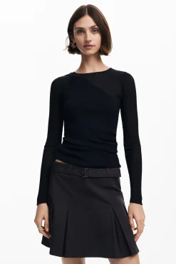Knit T-shirt