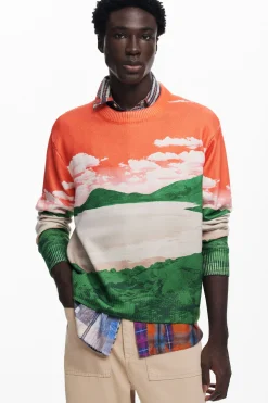 Landscape sweater
