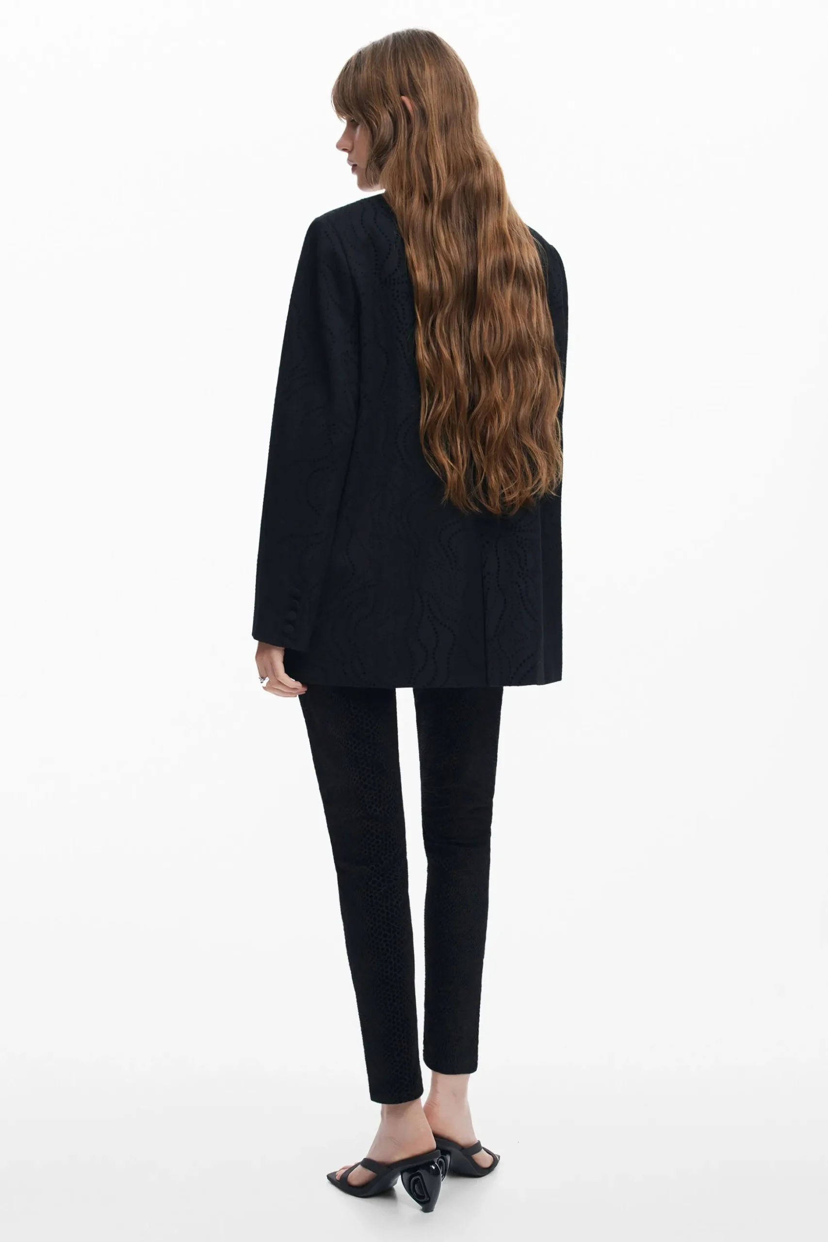 Laser-cut blazer