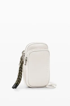 Leather-effect wallet phone pouch