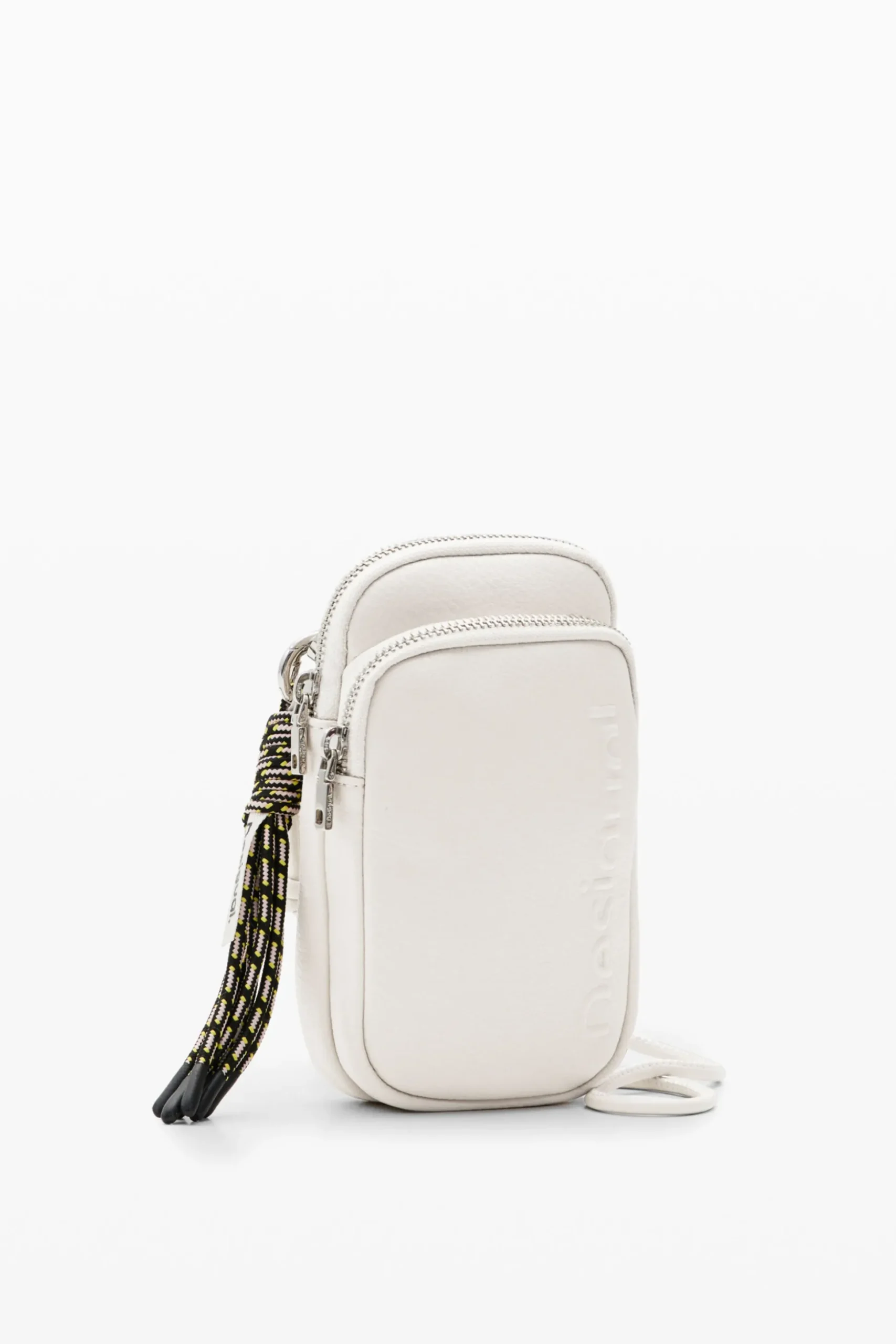 Leather-effect wallet phone pouch