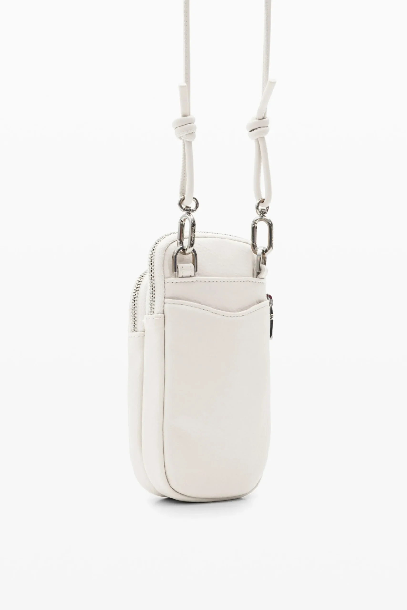 Leather-effect wallet phone pouch