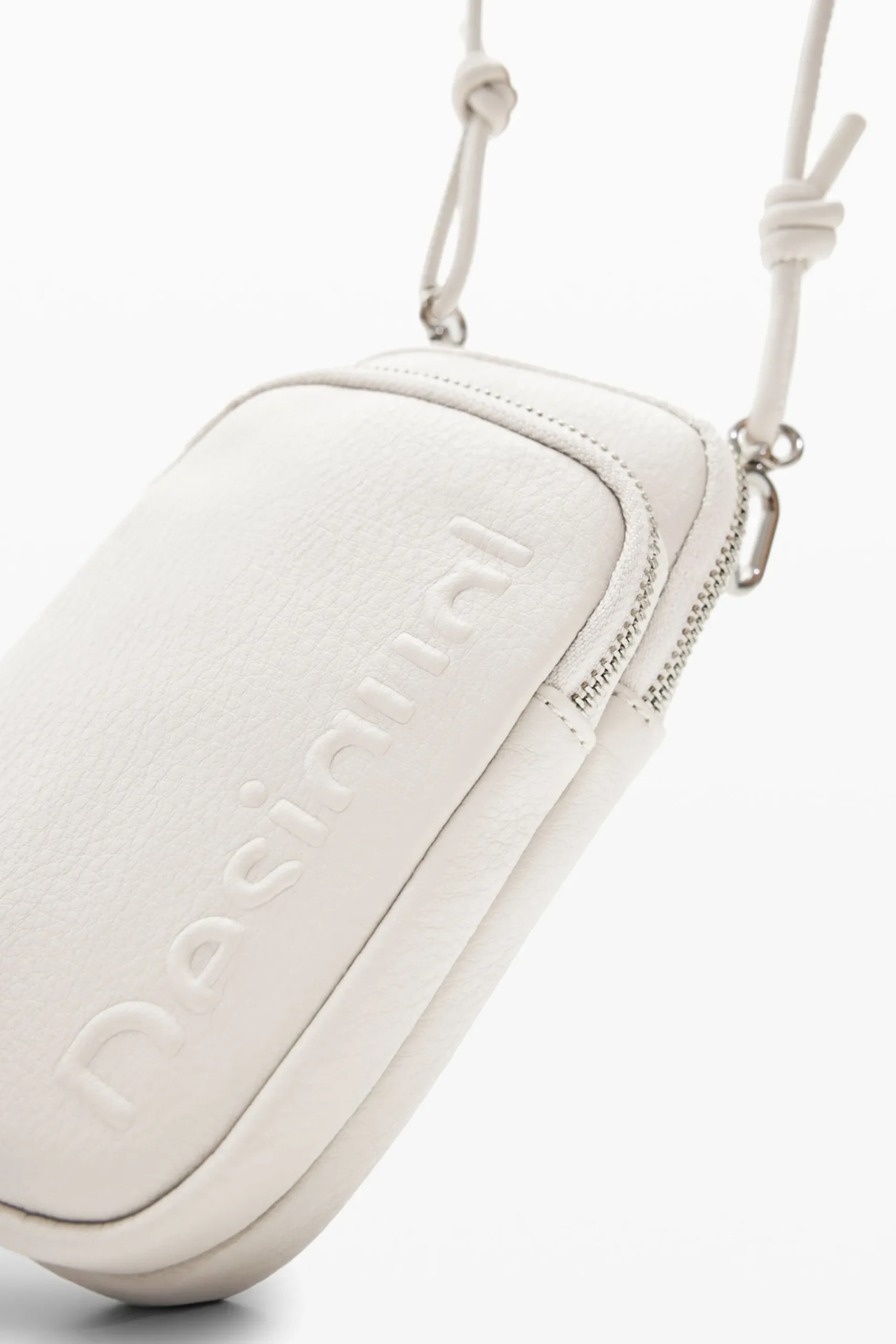 Leather-effect wallet phone pouch