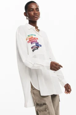 Letter print shirt