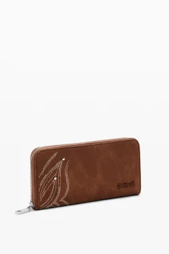 Long butterfly wallet