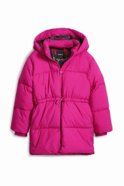 Long coat, large hood, pockets