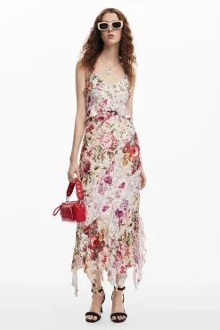 Long floral dress