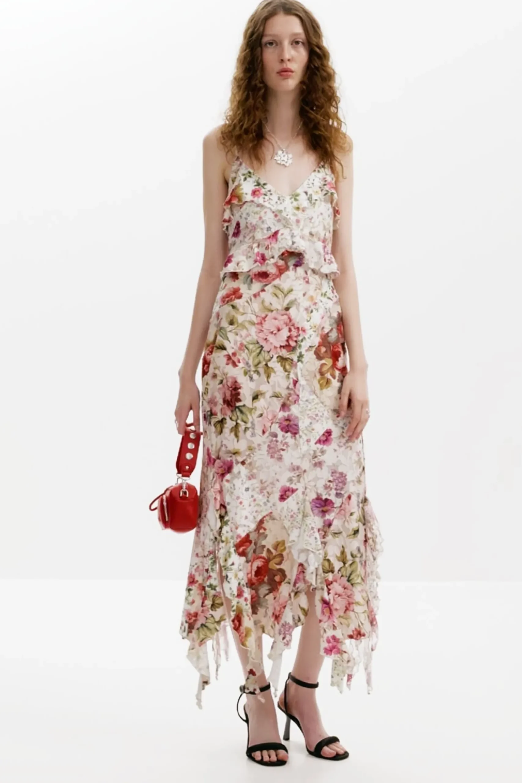 Long floral dress