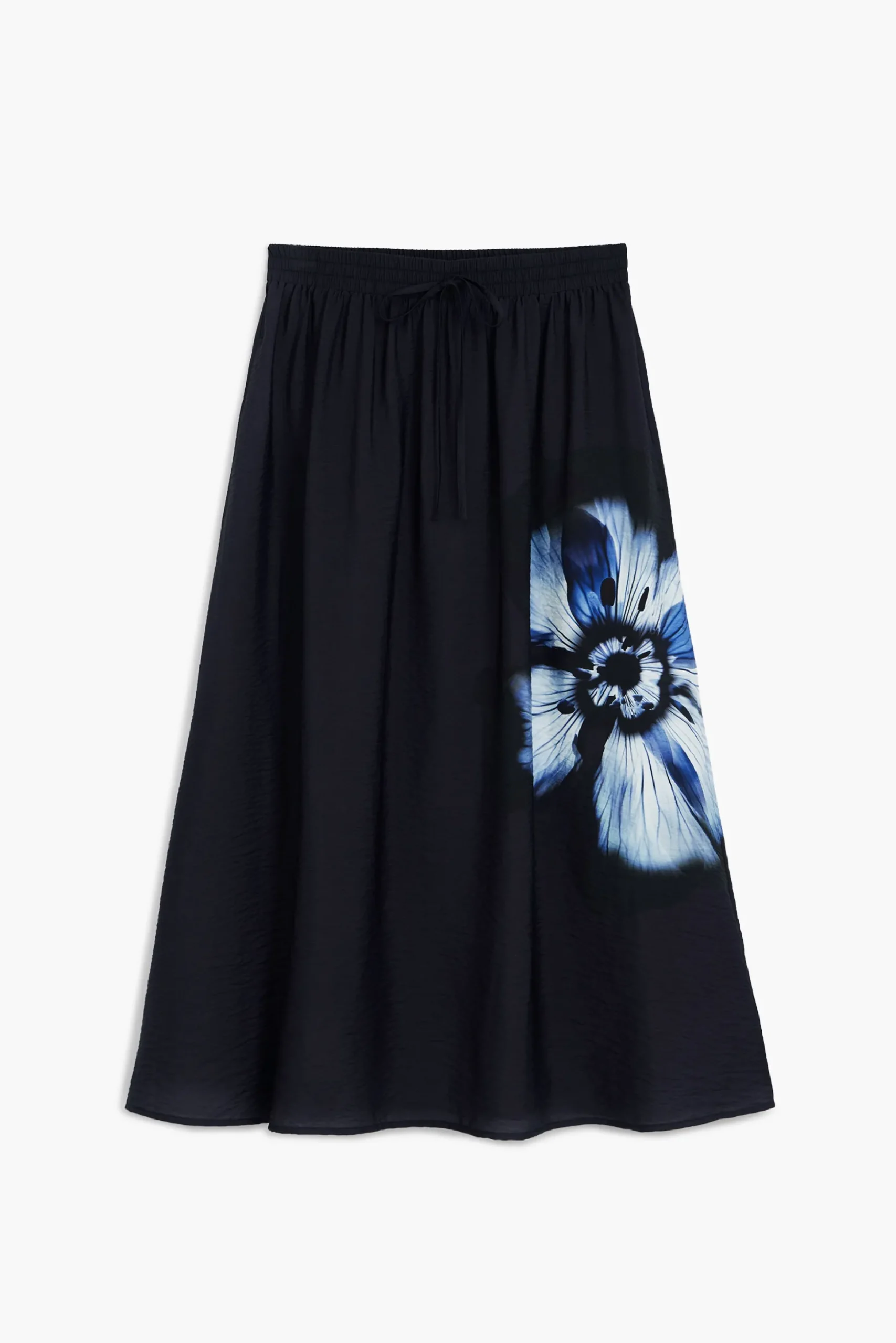 Long floral skirt