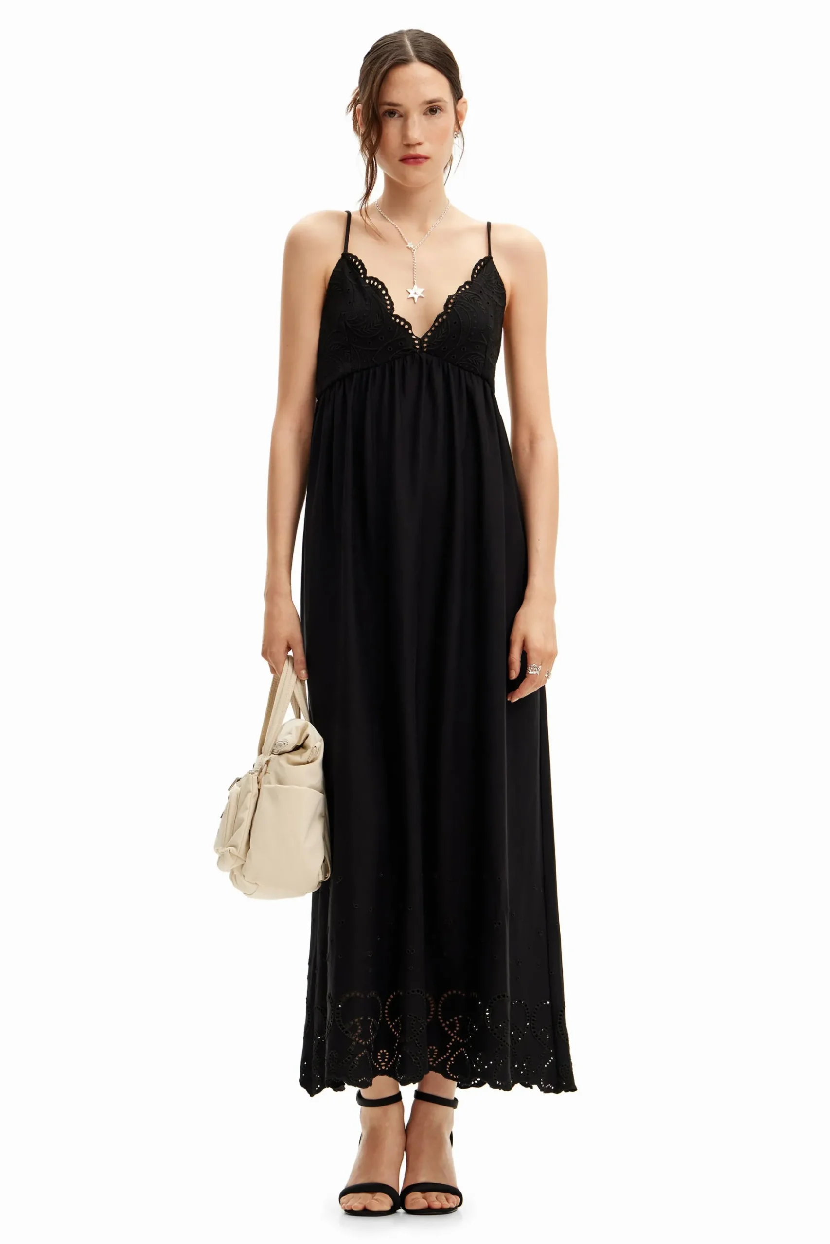 Long lace dress