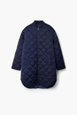 Long padded coat