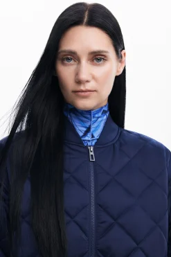 Long padded coat