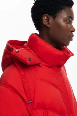 Long padded coat