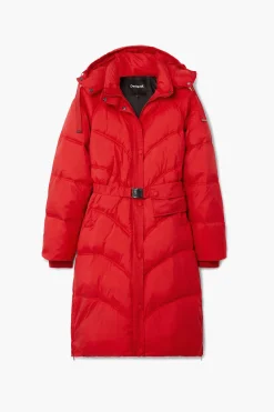 Long padded coat